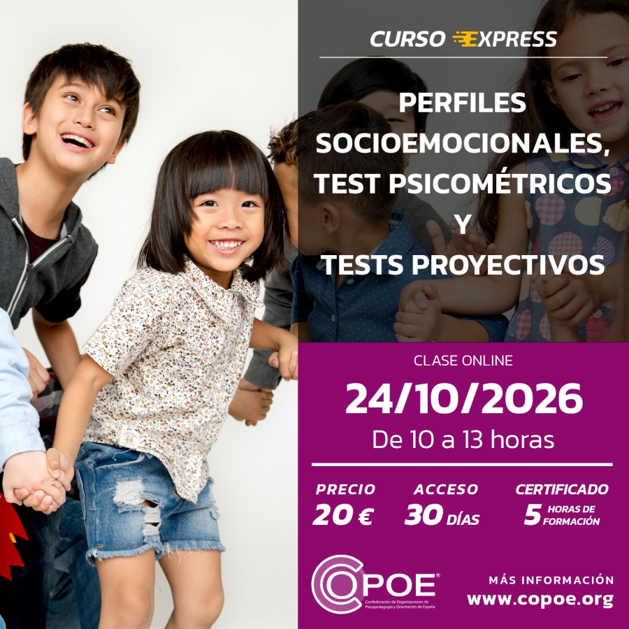 COPOEko ikastaro espres: "Profil sozioemozionalak, test psikometrikoak eta test proiektiboak"