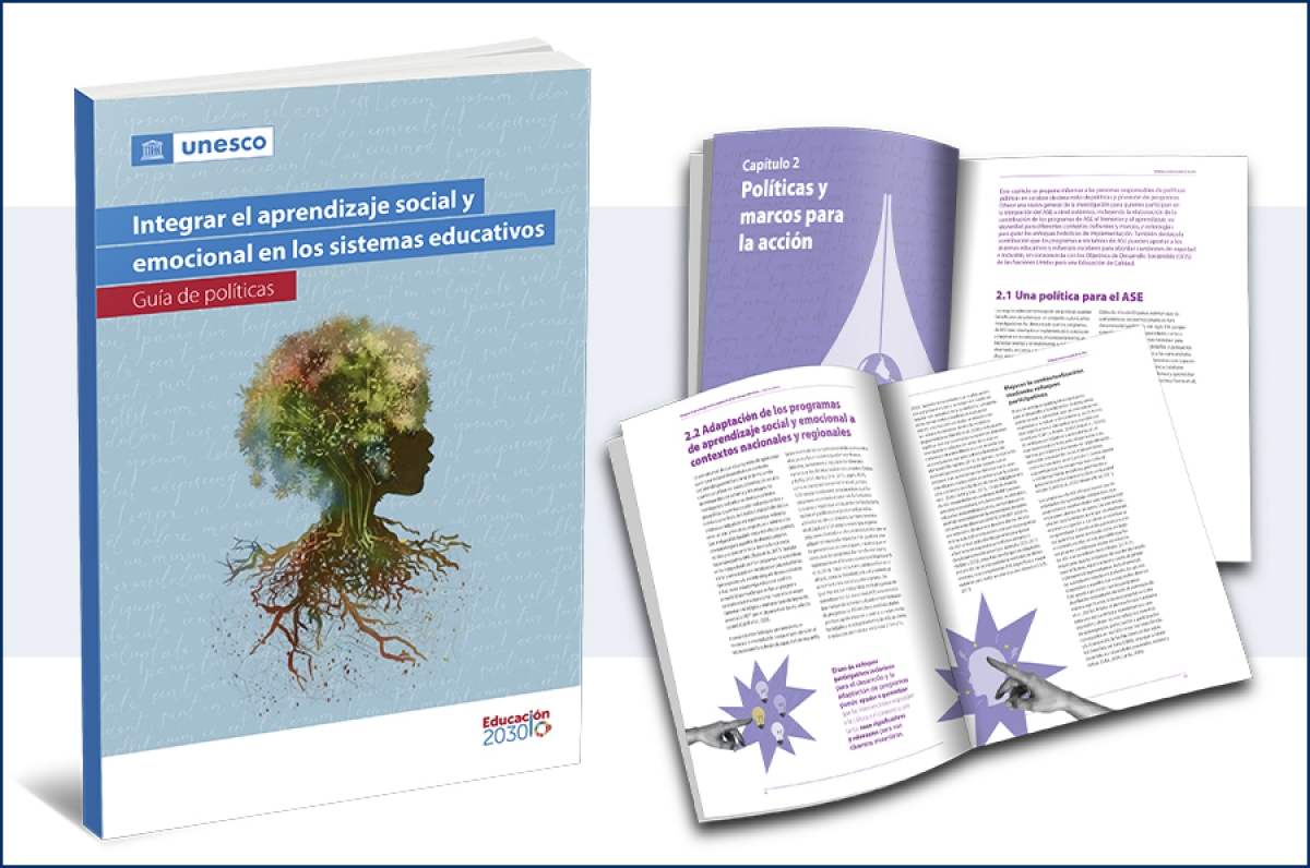 Dagoeneko deskarga dezakezu UNESCOren gida, COPOE, AAP eta RIEEBek itzulia: "Ikaskuntza soziala eta emozionala hezkuntza-sistemetan integratzea: politiken gida"