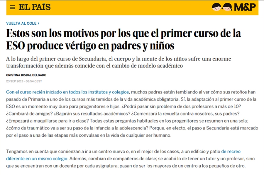 Ana Cobosek &quot;El País&quot; egunkariko artikulu batean hartzen du parte