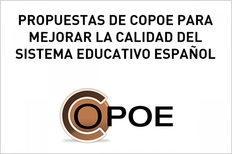 Propuestas de COPOE para mejorar la calidad del Sistema Educativo español