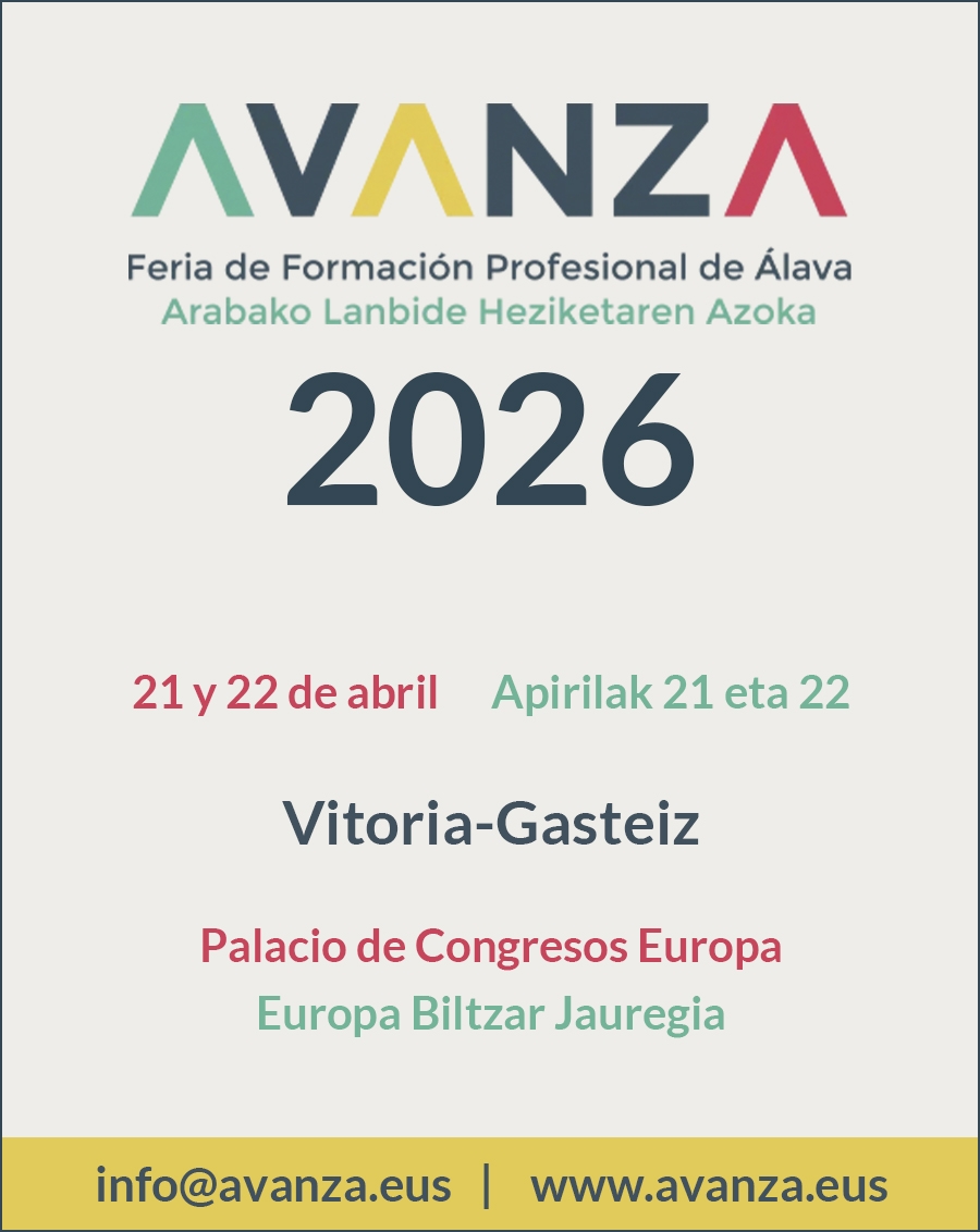 Feria de Formación Profesional de Álava "AVANZA", 21 y 22 de abril