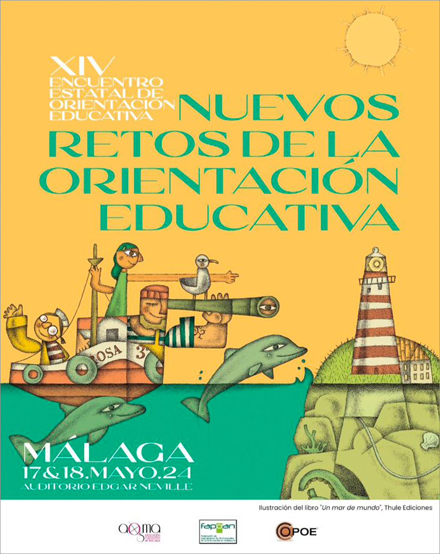 XIV Encuentro Estatal de Orientación Educativa, 17 y 18 de mayo en Málaga